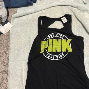 NWOT Victoria’s Secret PINK key hole back tank top XS